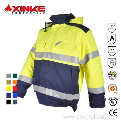 International Certifications Hi Vis Safety Workwear Jacket